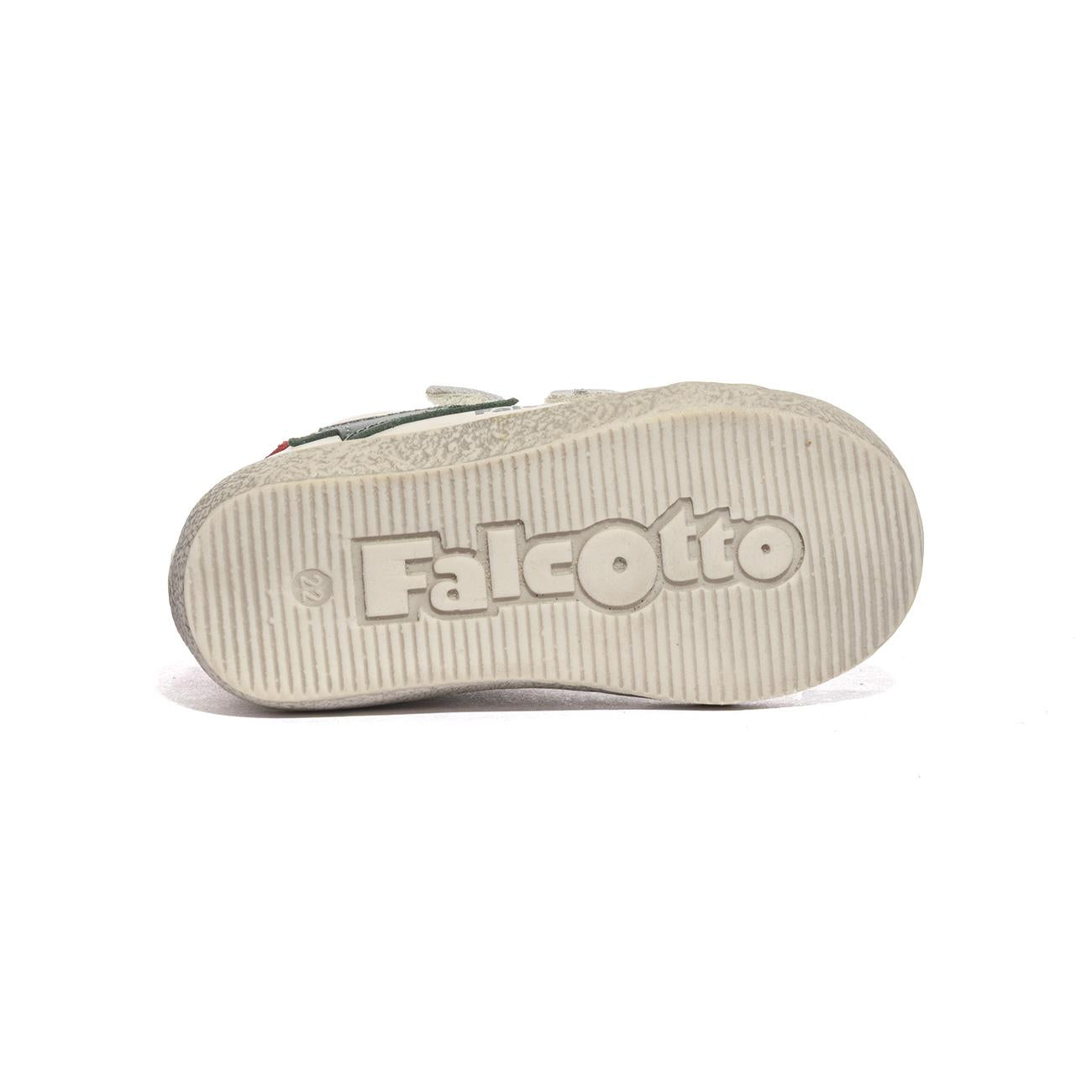 Sneakers Falcotto Alnoite BIanche 0012017157.01.3B27GREY MILK RED FALCOTTO