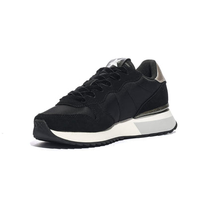 Sneakers Sun68 STARGIRL GLITTER LOGO Nere Z45217NERO SUN 68