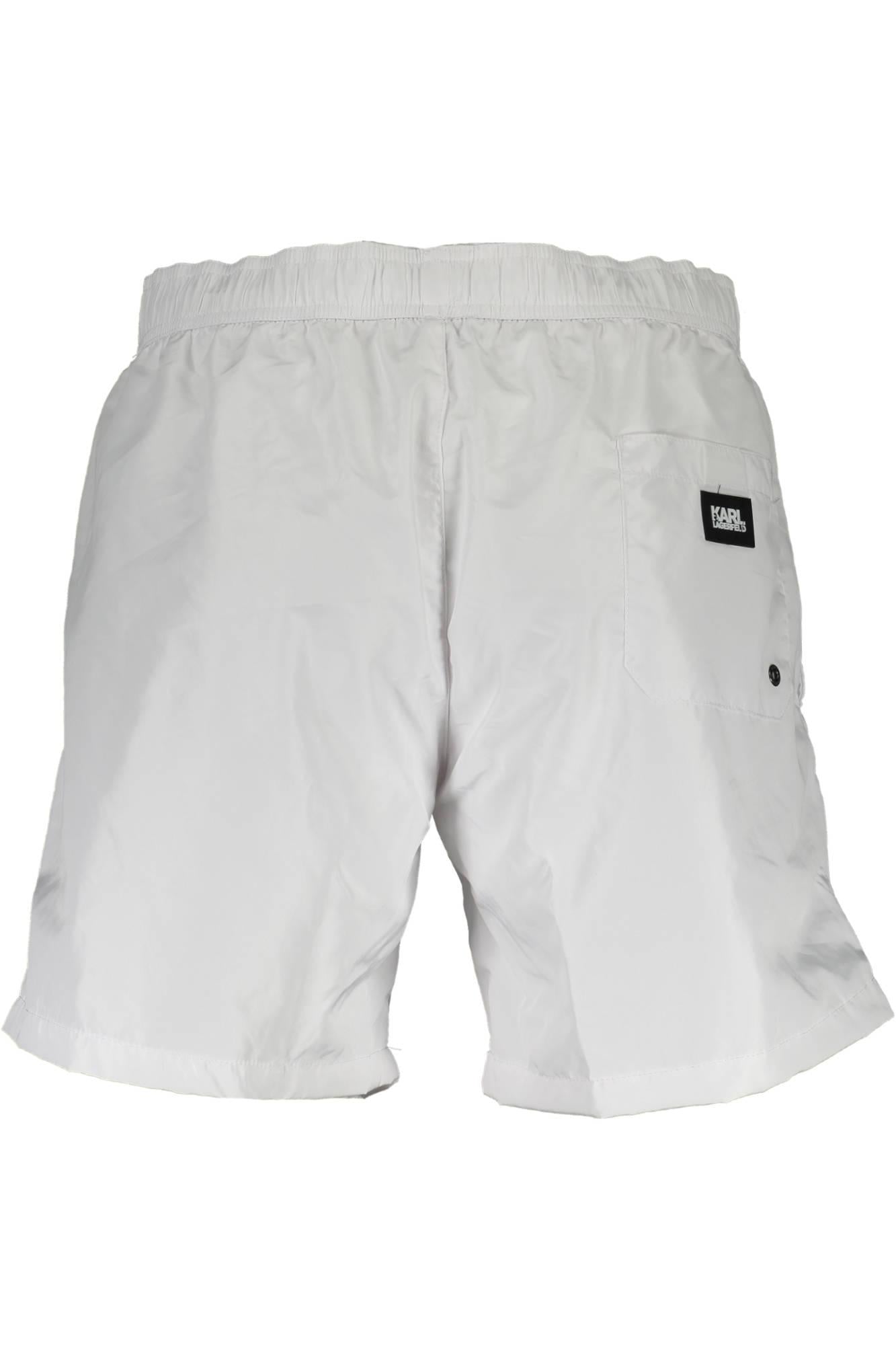 KARL LAGERFELD KL21MBM01_3206DD5_BIANCOWHIT Bianco Costumi Uomo 