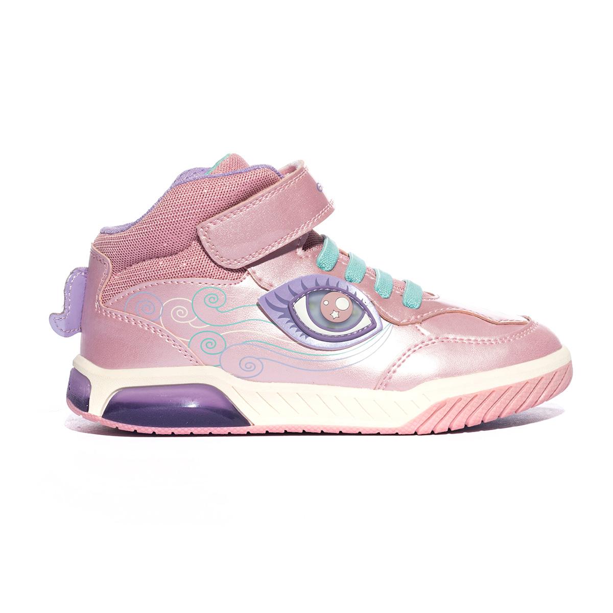 GEOX J36ASB PINK LILAC  C8842 Sneakers Bambina 