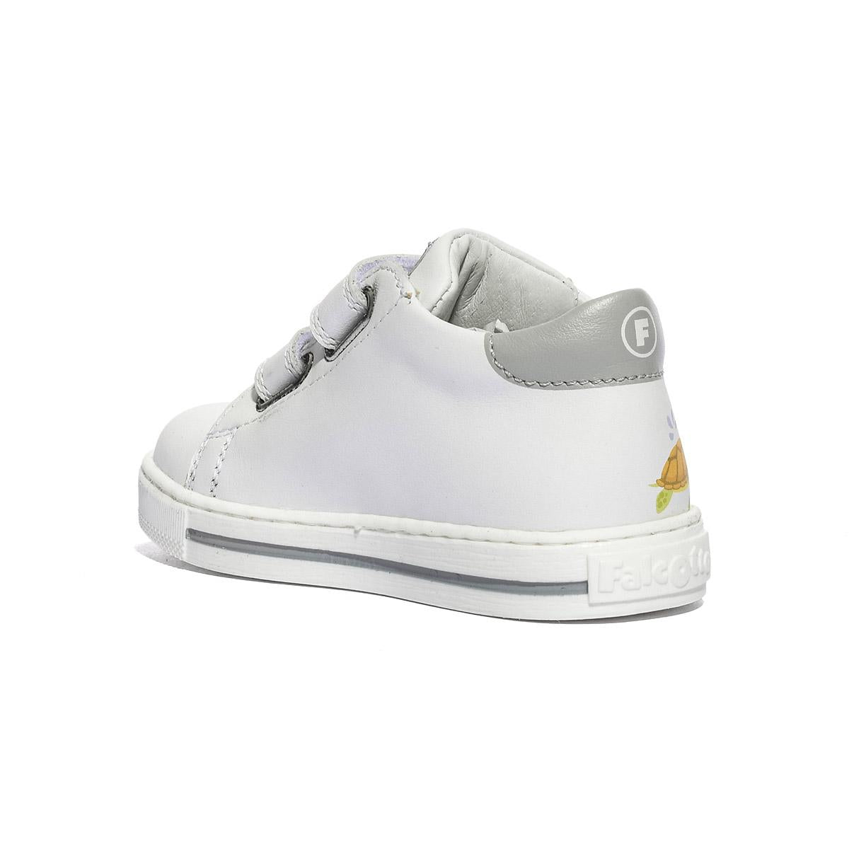 FALCOTTO 0012018398.01.0N01 WHITE Sneakers Bambina 