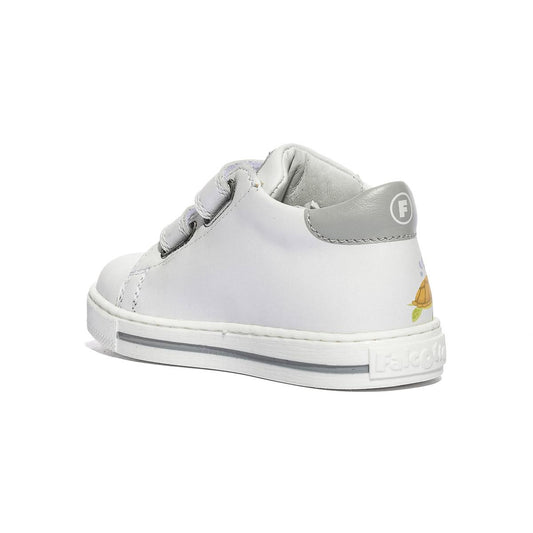 FALCOTTO 0012018398.01.0N01 WHITE Sneakers Bambina 