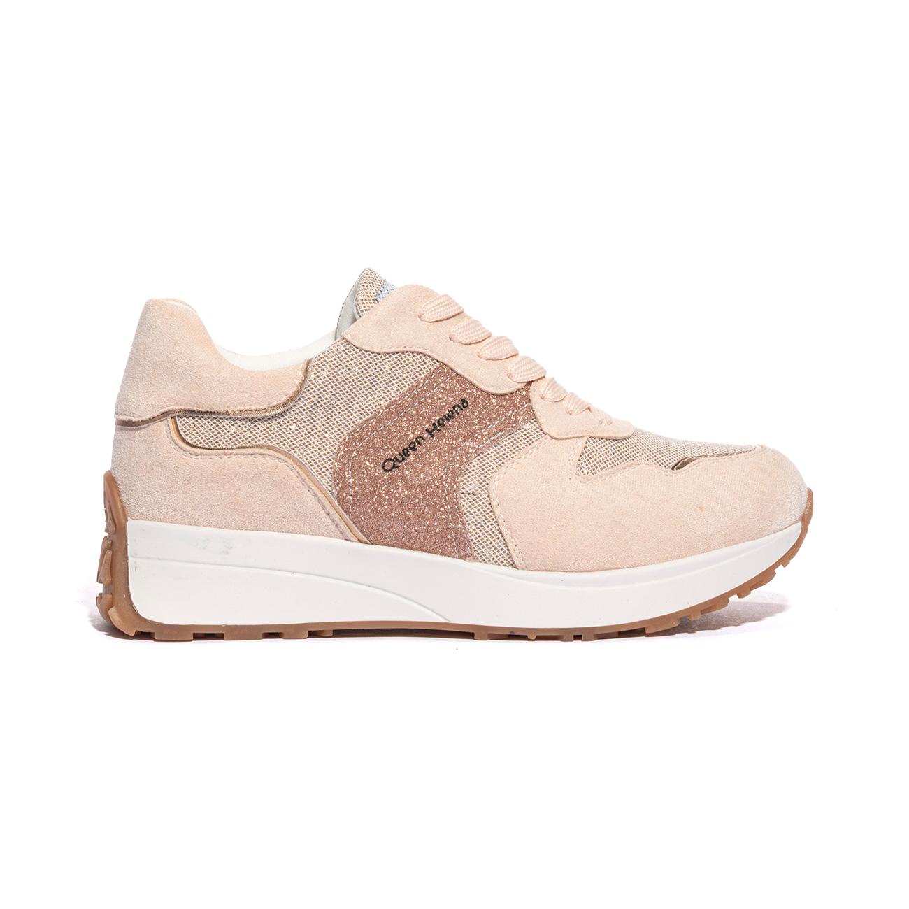 QUEEN HELENA X28-52 BEIGE Sneakers Donna 