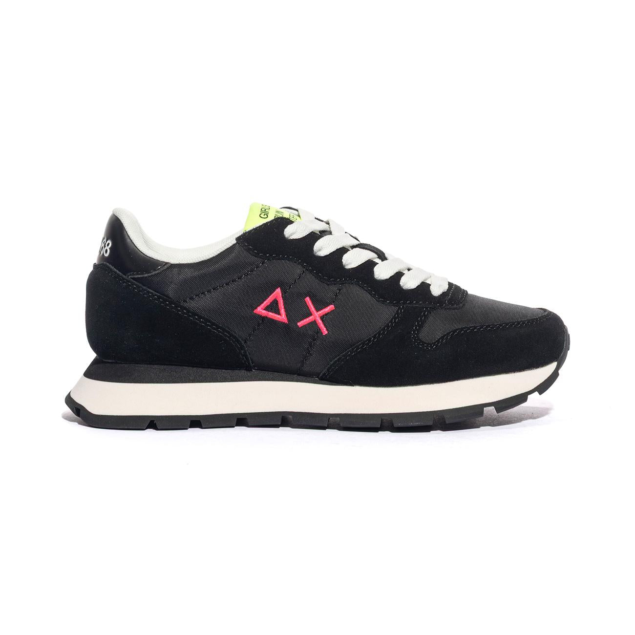SUN 68 Z35201 NERO/FUXIA FLUO Sneakers Donna 