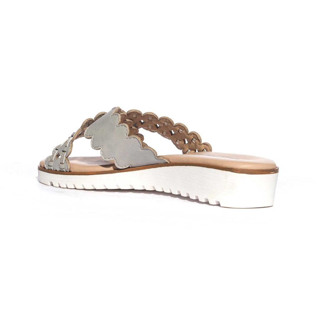 VALLEVERDE 55501 Grigio Sandali Donna 