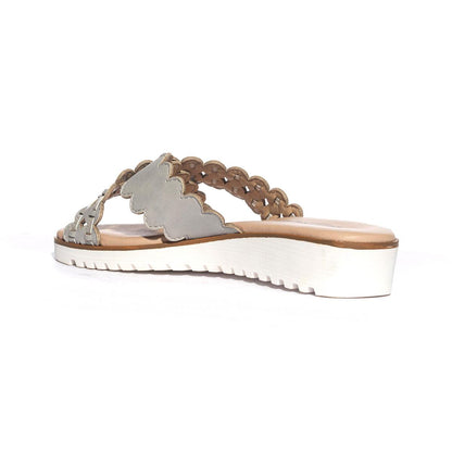 VALLEVERDE 55501 Grigio Sandali Donna 