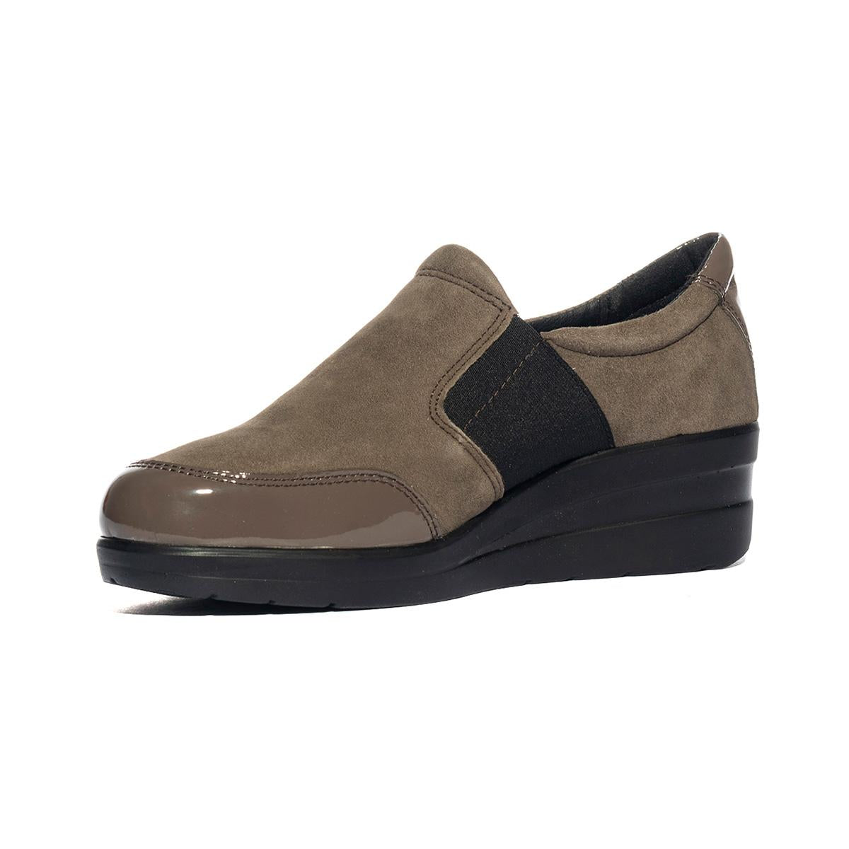 VALLEVERDE 36200 SUEDE VISONE Slip-on Donna 