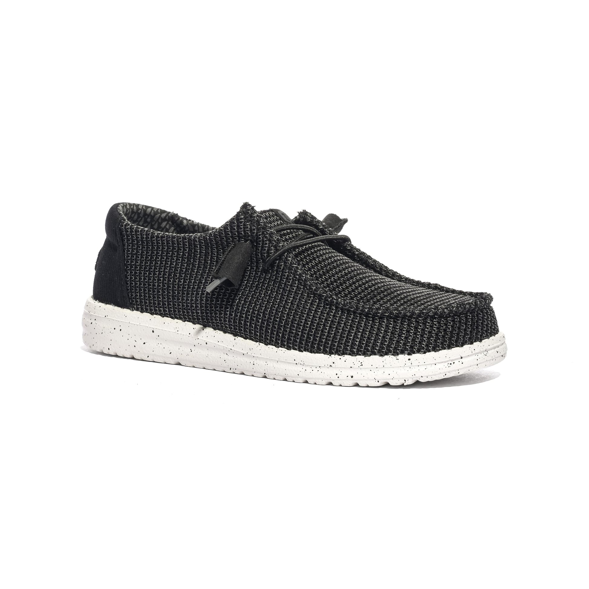 HEY DUDE HD.41878 Black White Slip-on Donna 