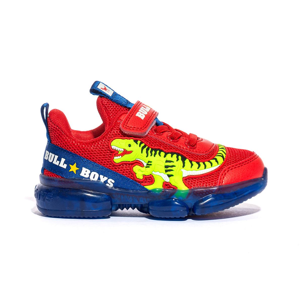 BULL BOYS DNAL2130 ROSSO Sneakers Bambino 