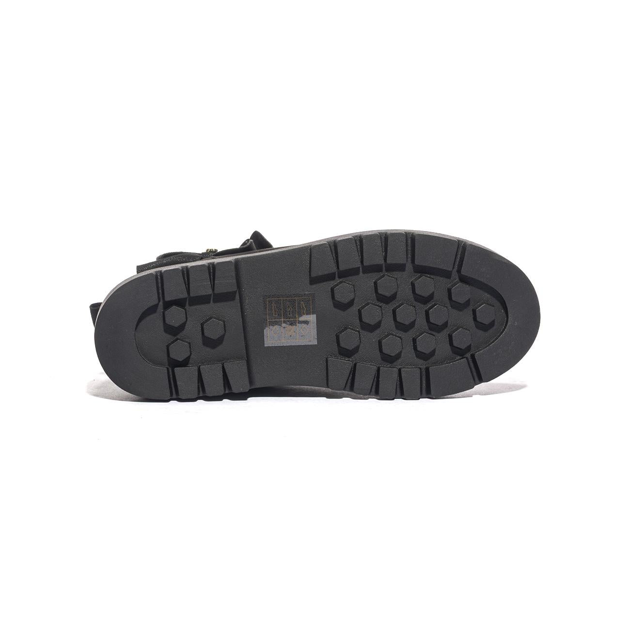 LIUJO 4F4343TX45322222 MICROFIBER BLACK Stivaletti Bambina 