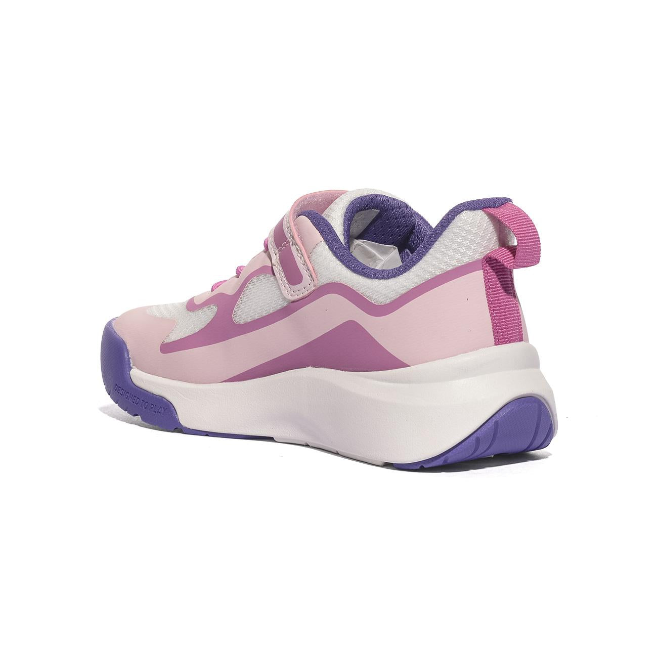 GEOX J65PAC 1454 PINK WHITE    C0550 Sneakers Bambina 