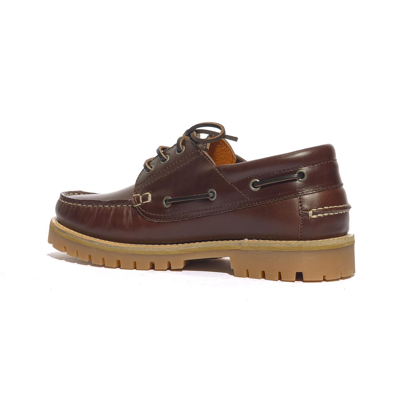 LUMBERJACK 102217659 BRUNELLO Scarpa da barca Uomo 