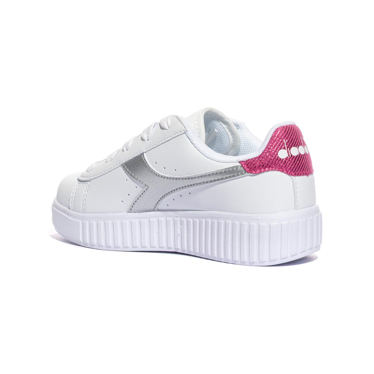 DIADORA 101.181542 LAMPONE ARGENTO Sneakers Bambina 
