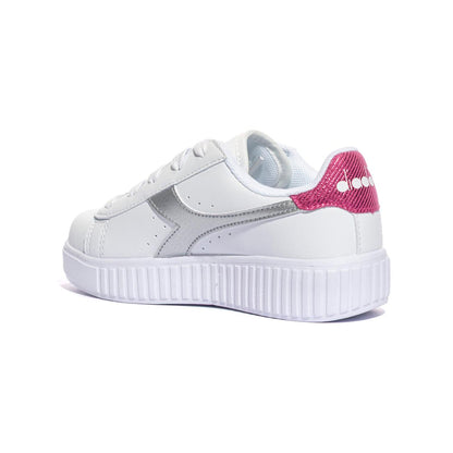 DIADORA 101.181542 LAMPONE ARGENTO Sneakers Bambina 