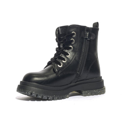 LUMBERJACK 102226597 BLACK Anfibi Bambina 