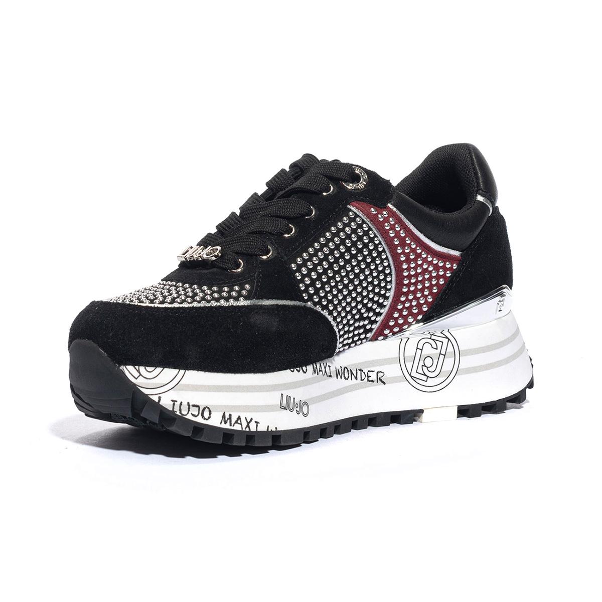 LIUJO BF3009PX05222222 BLACK Sneakers Donna 