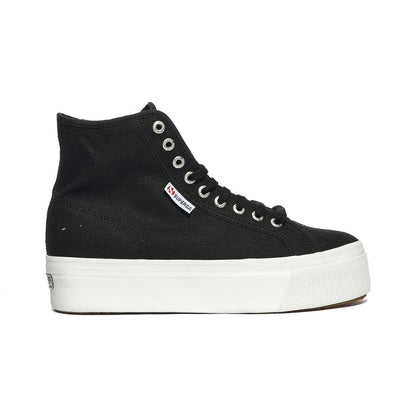 SUPERGA 2708 BLACK FWHITE Sneakers Donna 
