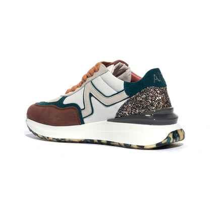 ACCADEMIA 72 AC051 PINK BEIGE WHITE Sneakers Donna 