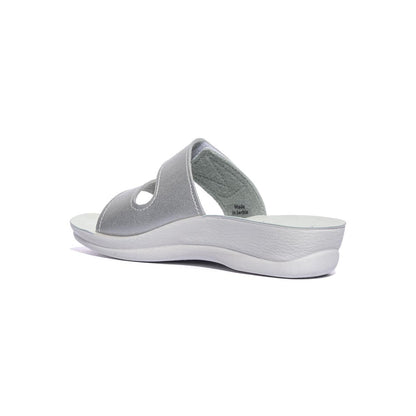 IN BLU VR000063 ARGENTO Ciabatte Donna 