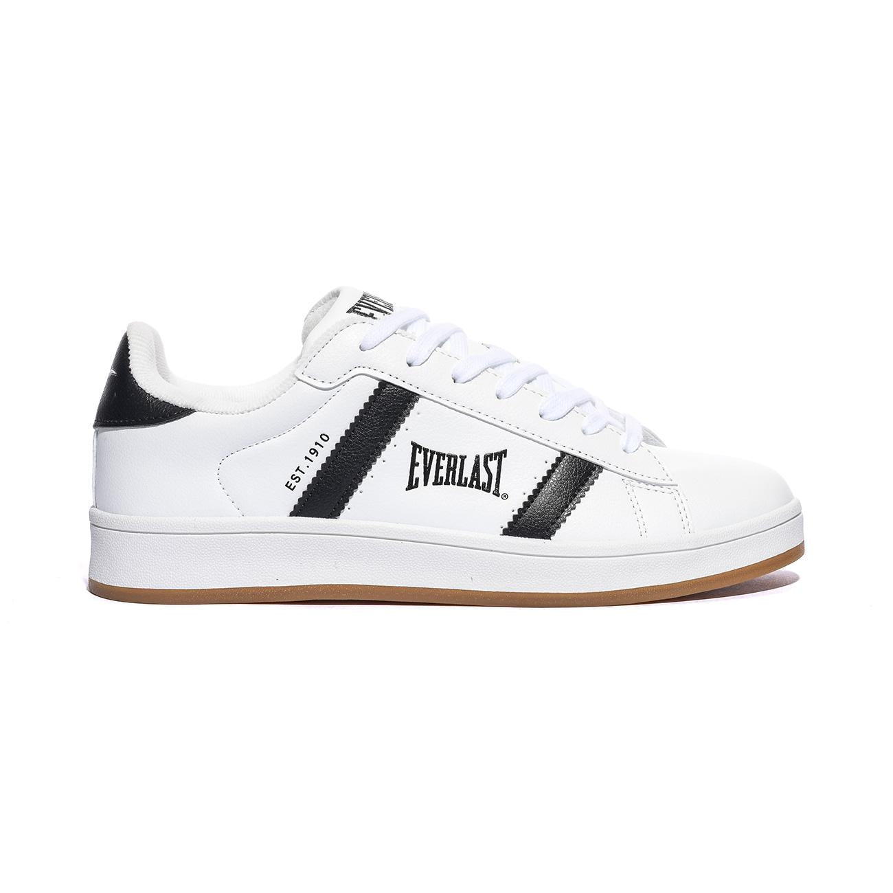 EVERLAST EV-087 WHITE BLACK Sneakers Unisex 