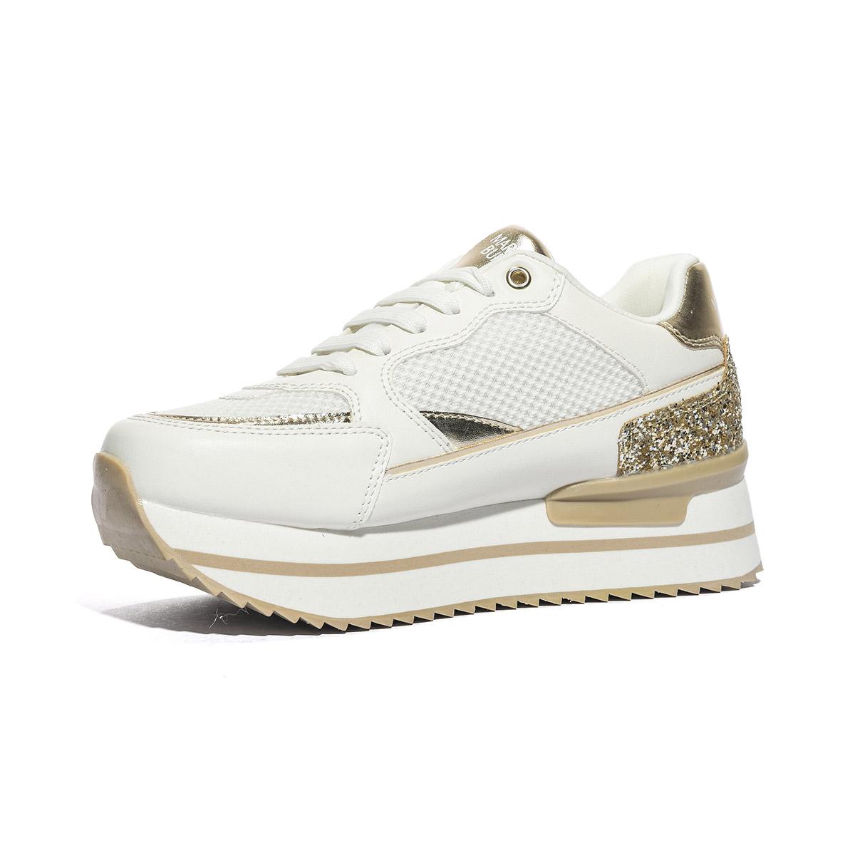 MARIELLA BURANI 52090 WHITE PLATINOWHITE PLATINO Sneakers Donna 