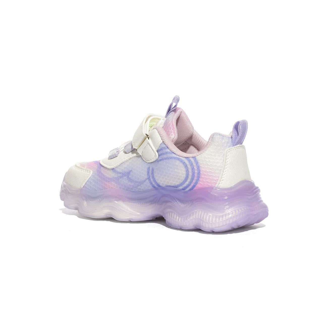 SKIFIDOL SK230 BEIGE VIOLET Sneakers Bambina 