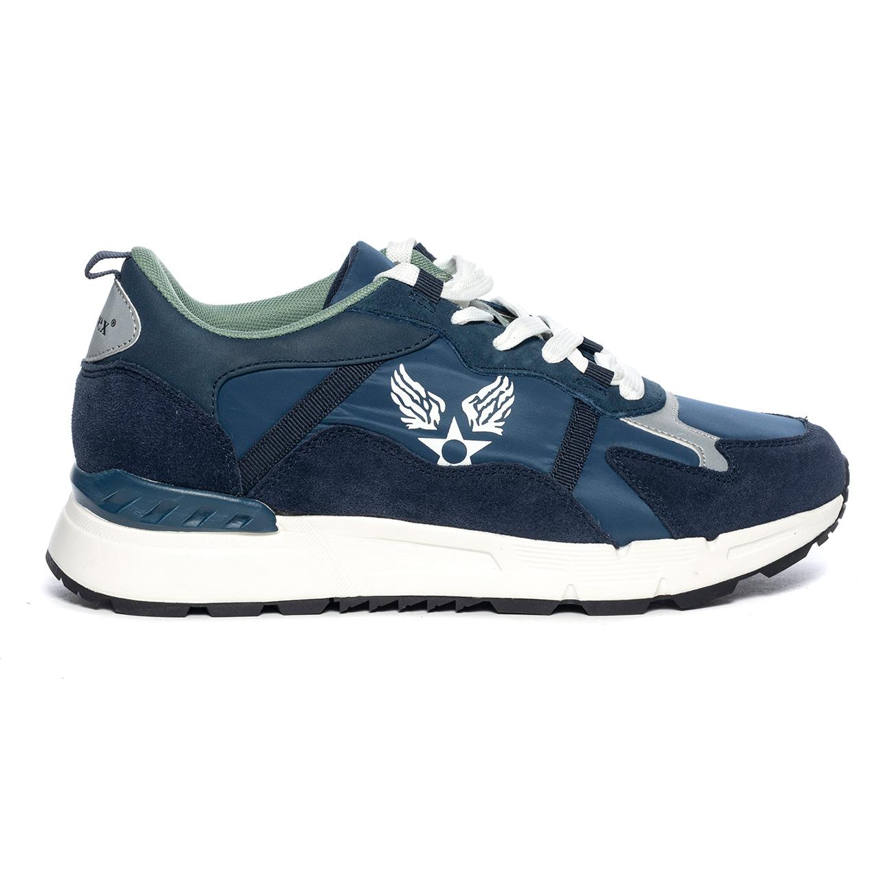 AVIREX AV21M60603 BLUE Sneakers Uomo 