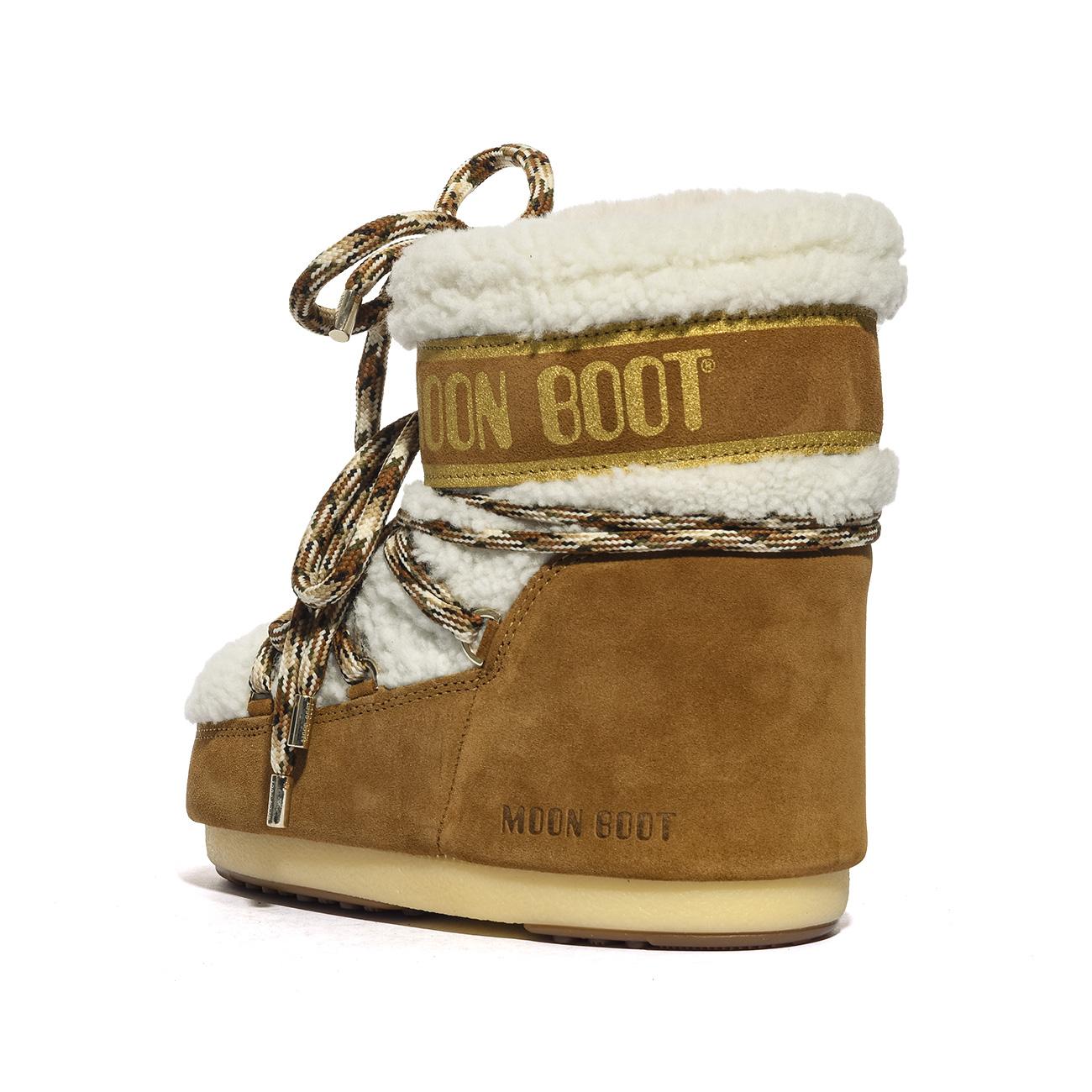 Mammut Moon Boot Icon Low Marroni Bianchi 80D1409580W.WHITE MOON BOOT