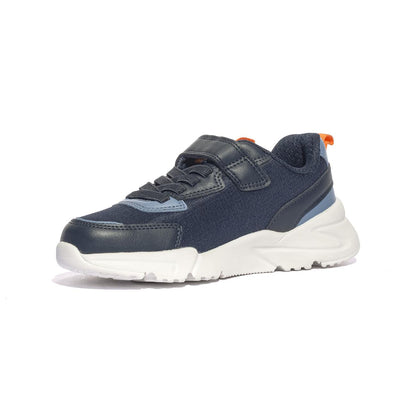 GEOX J55MQB 0FU54 NAVY ORANGE  C0659 Sneakers Bambino 