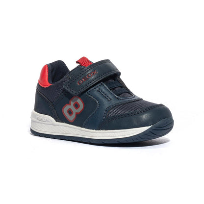 GEOX B360RA 054FU NAVY RED C0735 Sneakers Bambino 