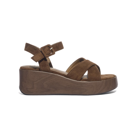 KEYS K12581 DARKBROWNDARKBROWN Sandali Donna 