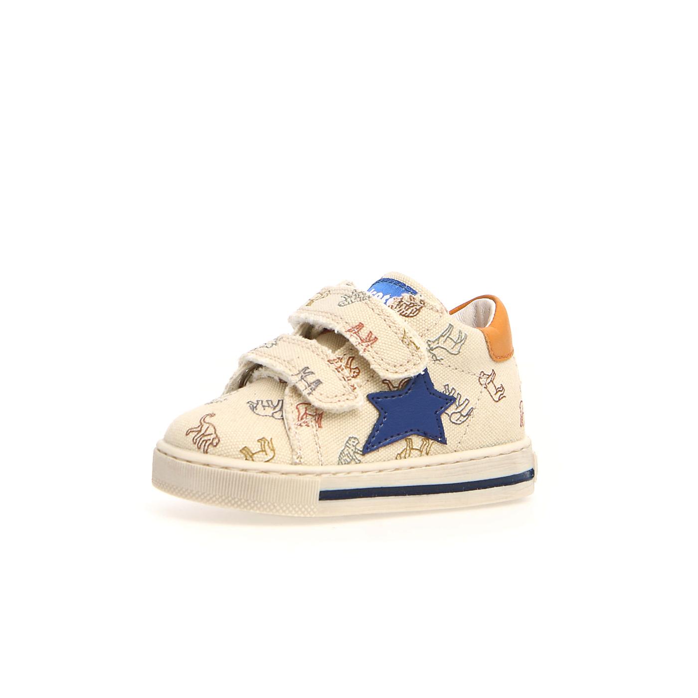 FALCOTTO 0012015350-99-2N72 ECRU-MULTI Sneakers Bambino 