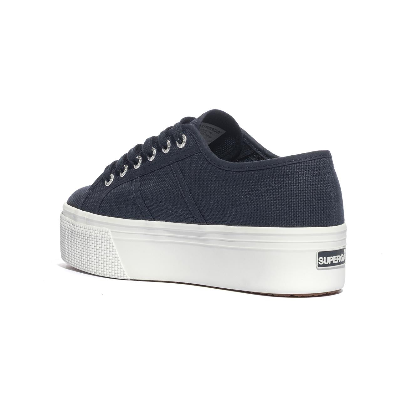 SUPERGA 2790 NAVY WHITE Sneakers Donna 