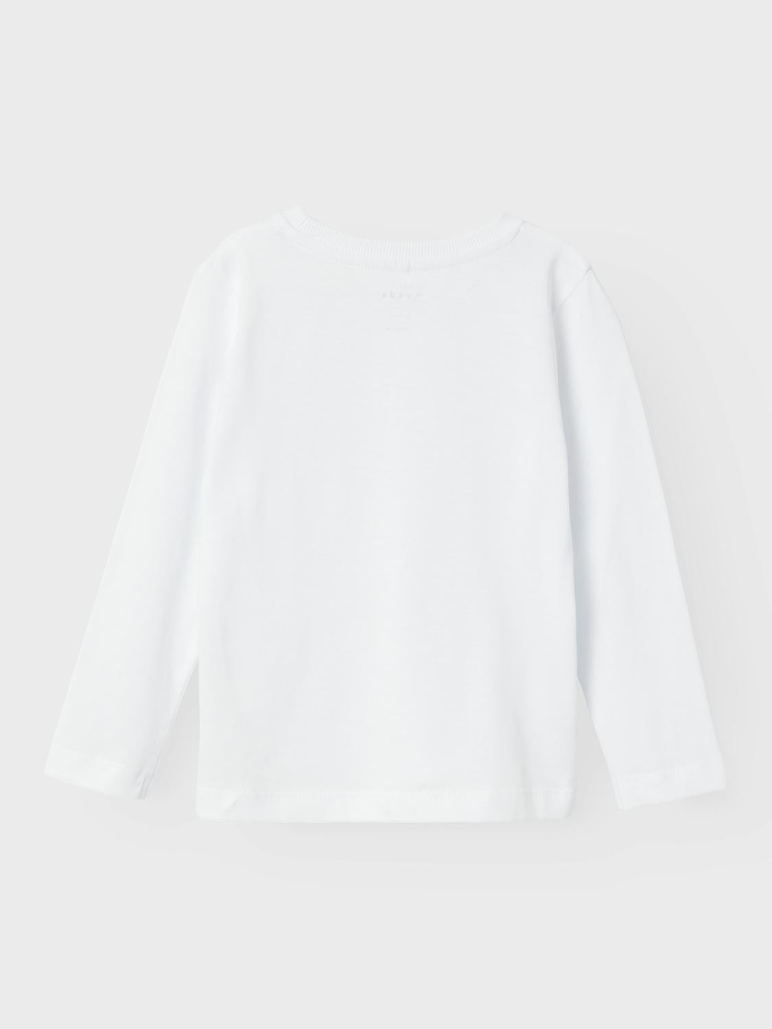 NAME IT 13232312 Bright White T-Shirt Bambino 