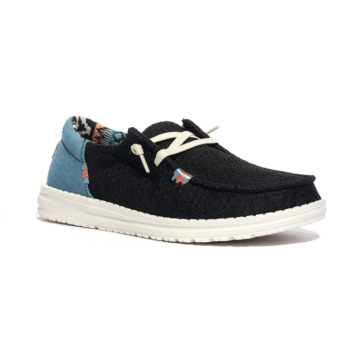 HEY DUDE HD40054-001 Black Slip-on Donna 
