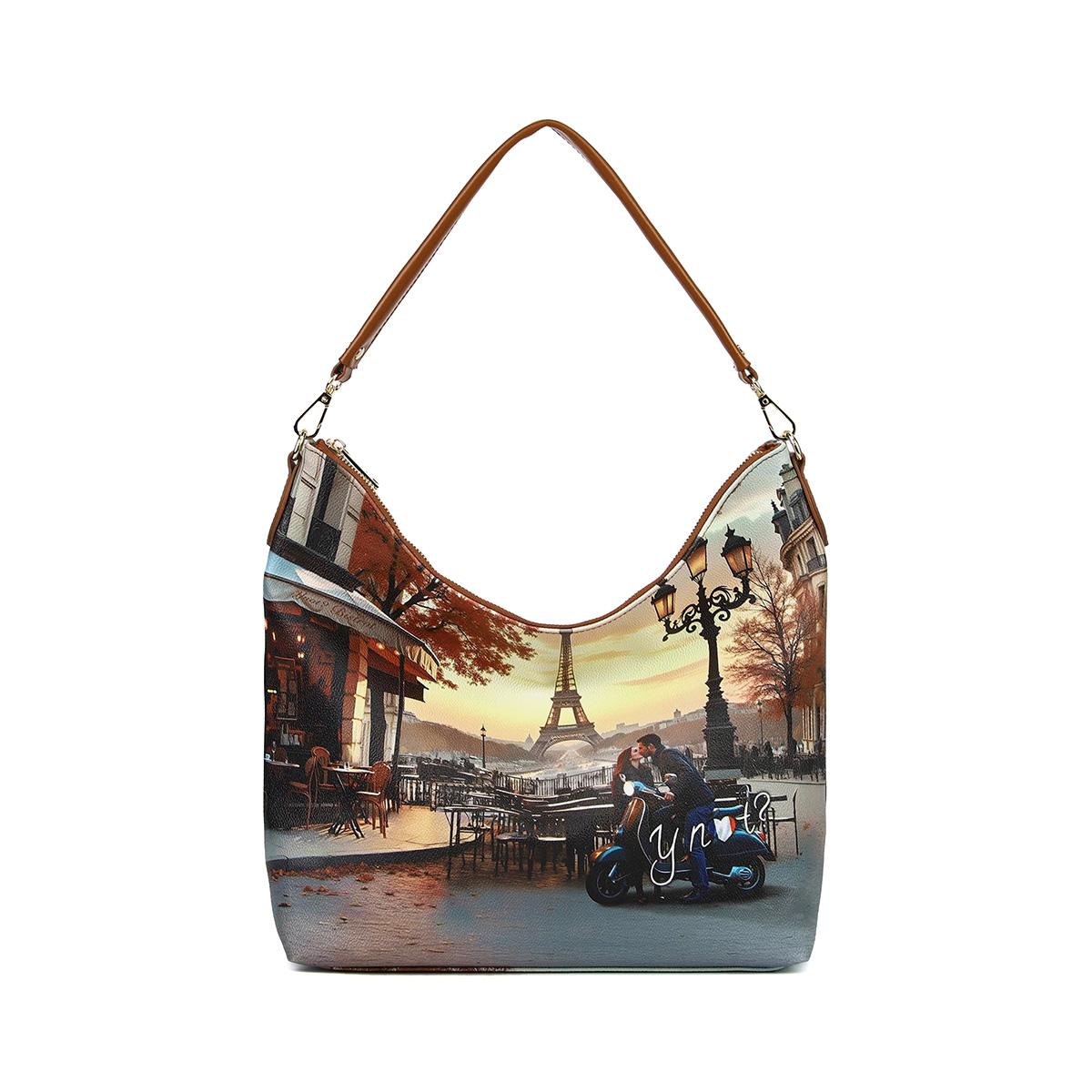 Y-NOT YES618F6 KISSES FROM PARIS Borse Donna 