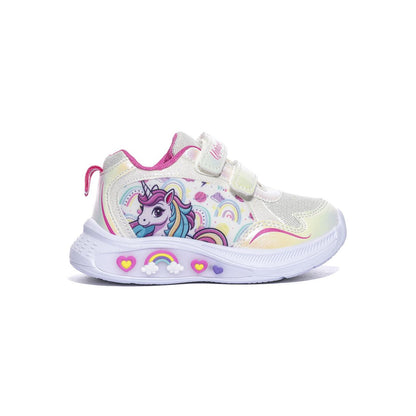 Unicorn S8010211T WHITE Sneakers Bambina 