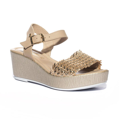 VALLEVERDE 32143 PLATINO Sandali Donna 