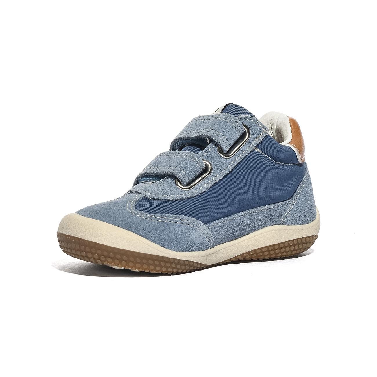 NATURINO 0012018924.01.1C87 WHITE.GREEN.AZURE Sneakers Bambino 