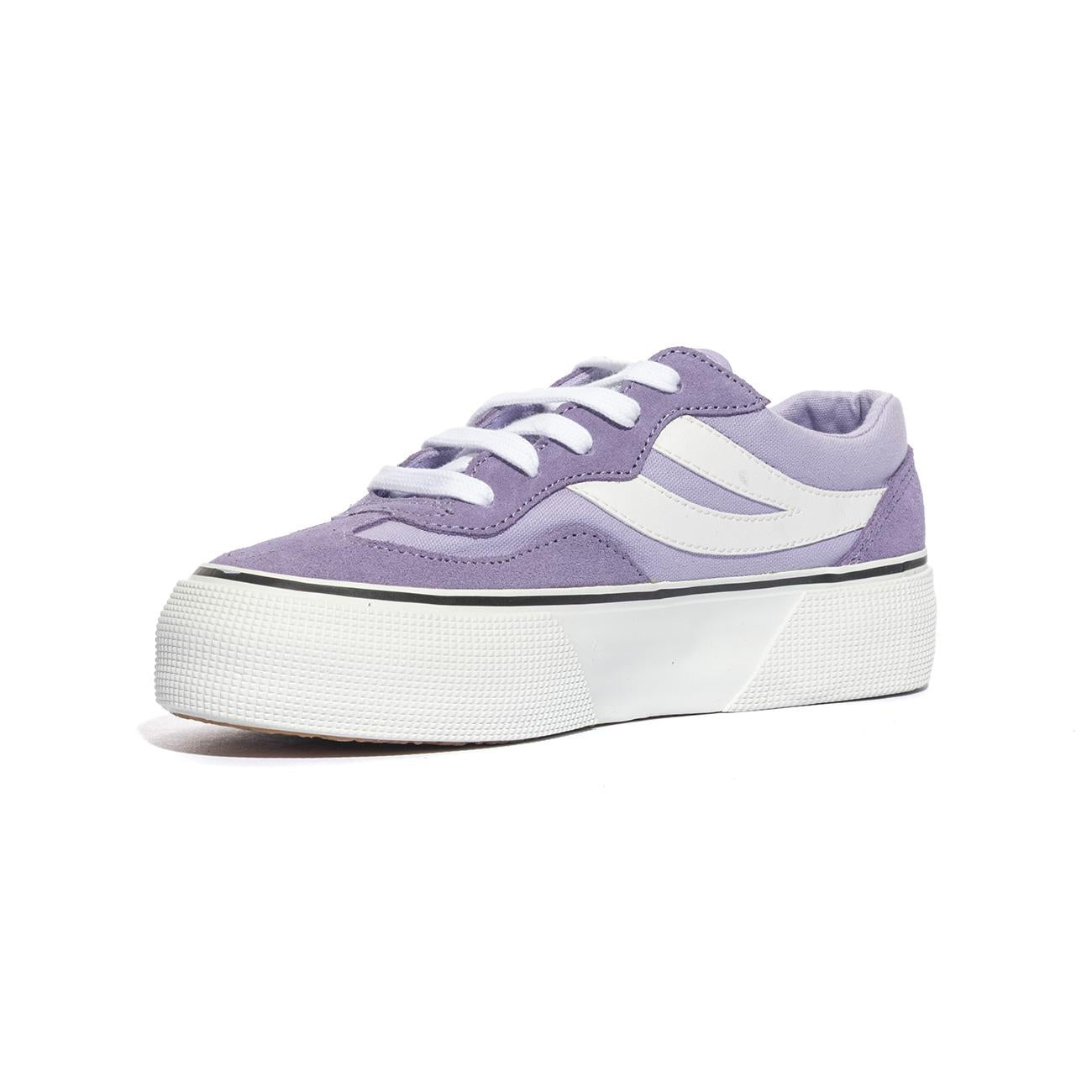 SUPERGA 3041 VIOLET WHITE Sneakers Donna 