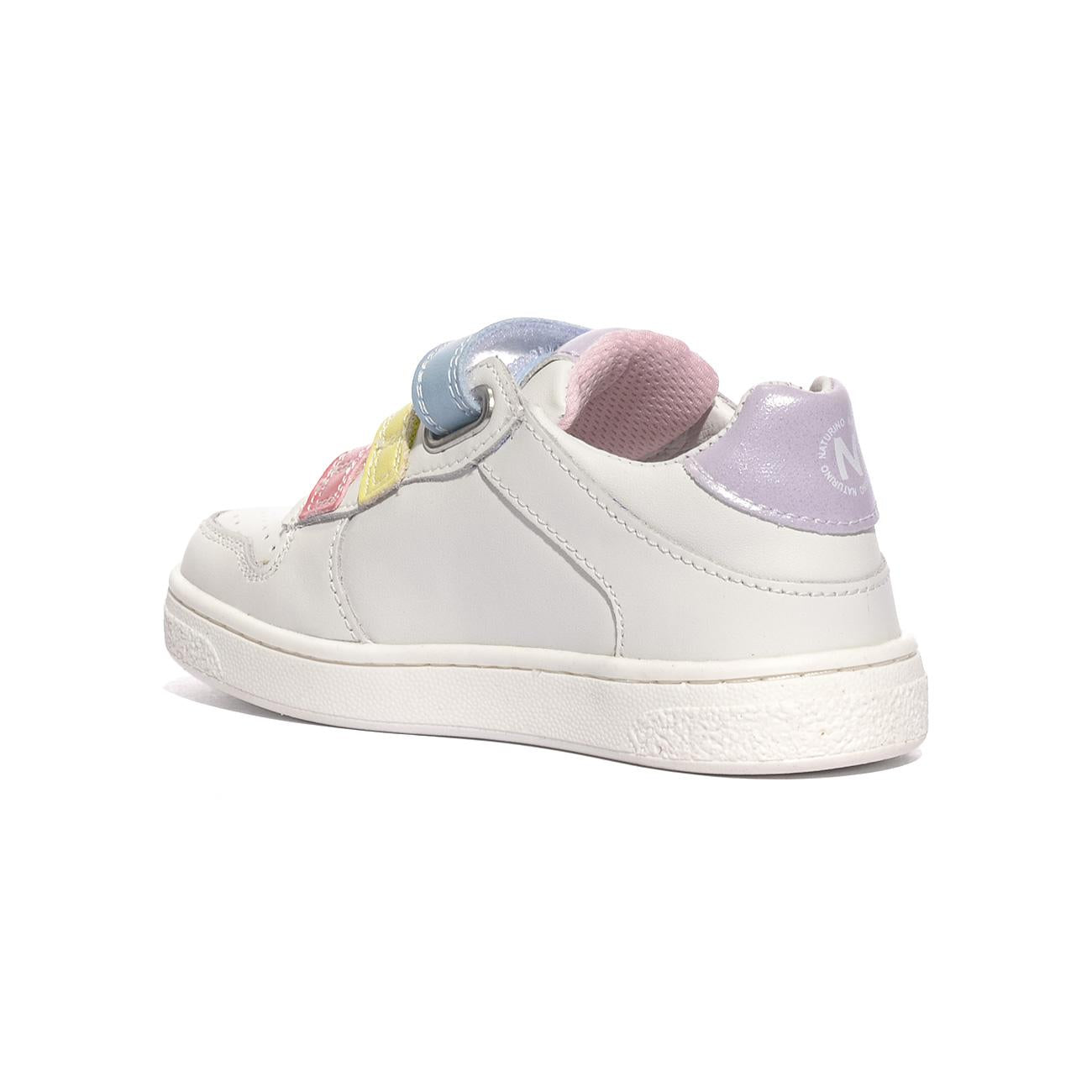 NATURINO 0012017497.04.1N81 WHITE.CANDY.PAGLIA.DREAM Sneakers Bambina 
