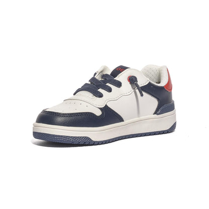 GEOX J45LQB WHITE NAVY C0899 Sneakers Bambino 