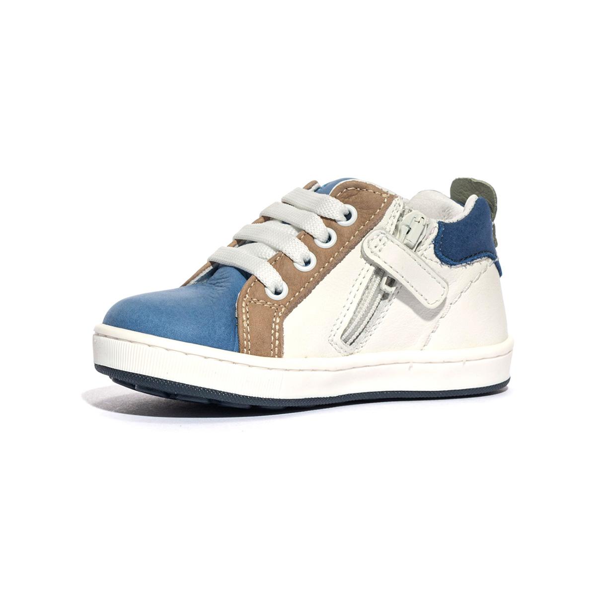 BALDUCCI CITA 6763 CELESTE BIANCO Sneakers Bambino 