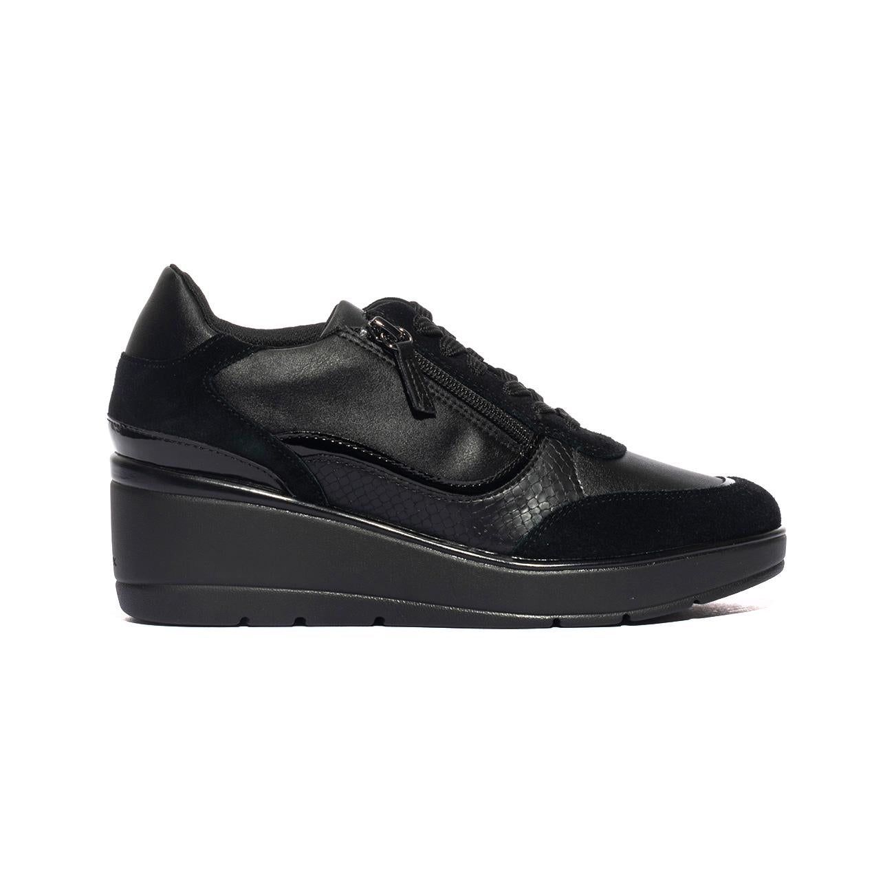 GEOX D46RAA 5422 BLACK C9999 Sneakers Donna 