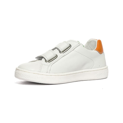 NATURINO 0012017499.42.2N93 WHITE.GREEN.ORANGE Sneakers Bambino 