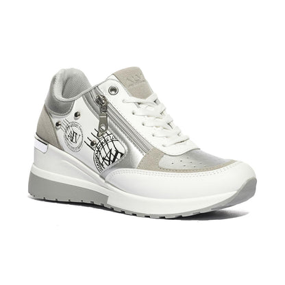 ALV By Alviero Martini ALVSD01731027 WHITESILVER Sneakers Donna 