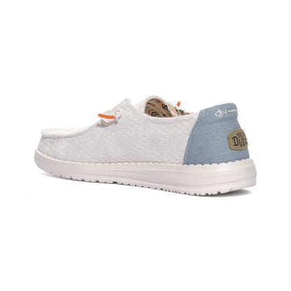 HEY DUDE HD40054 WHITE CROCHET Slip-on Donna 