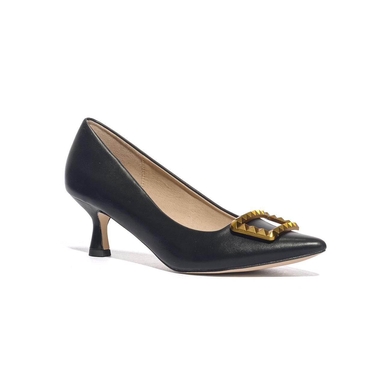 GOLD & GOLD GD102 NERO Decollete Donna 