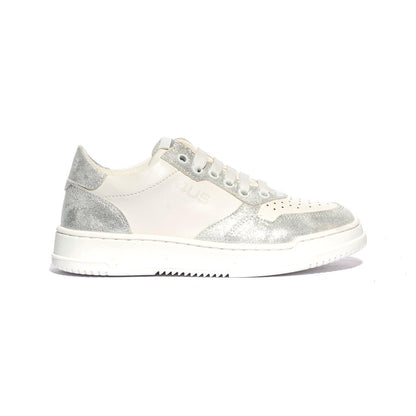4US 42731 SILVER Sneakers Bambina 