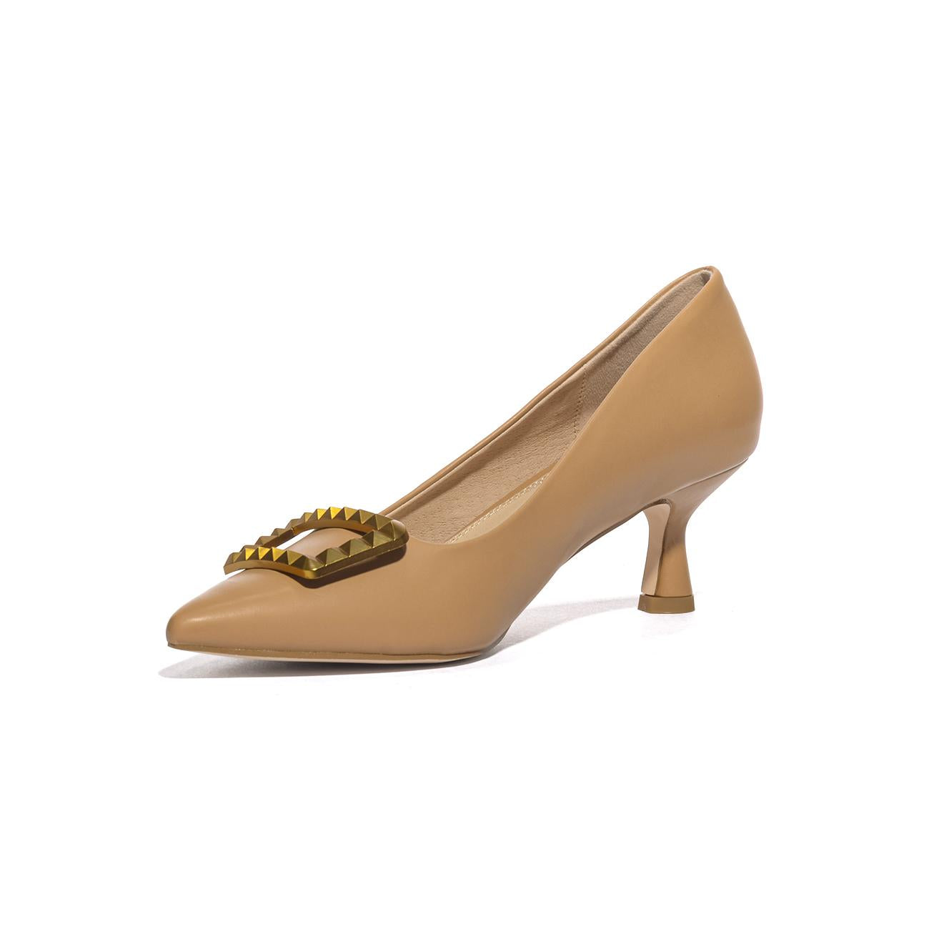 GOLD & GOLD GD102 CAMEL Decollete Donna 